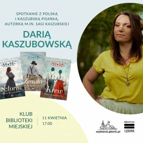 Spotkanie autorskie z Darią Kaszubowską
