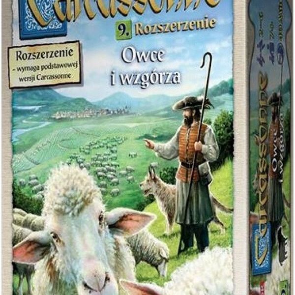 Grafika 1: Carcassonne: owce i wzgórza