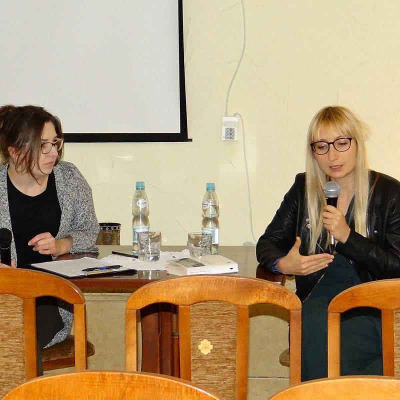 Grafika 1: Spotkanie z autorką reportaży Małgorzatą Rejmer