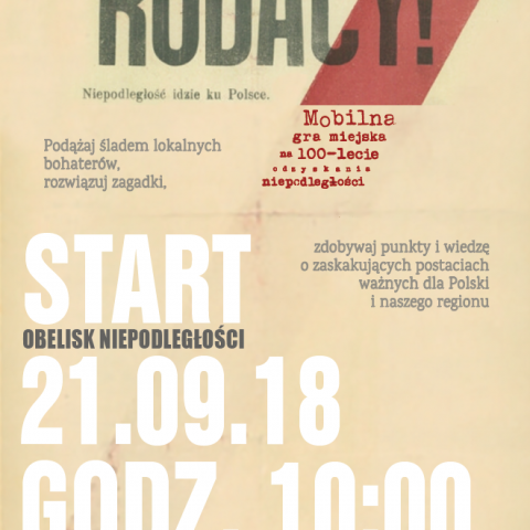 "Rodacy!". Nowa gra mobilna. Zaczynamy 21 września!