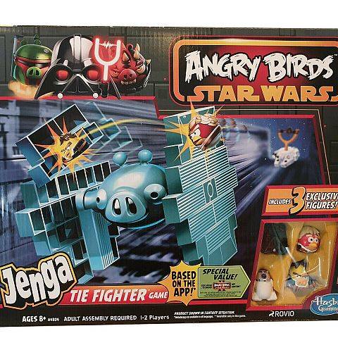 Angry Birds Jenga: TIE Fighter