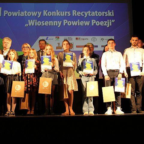 IX POWIATOWY KONKURS RECYTATORSKI "Wiosenny Powiew Poezji"