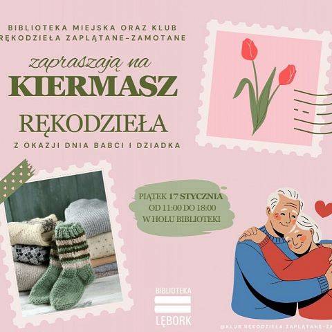 Kiermasz rękodzieła z okazji Dnia Babci i Dziadka