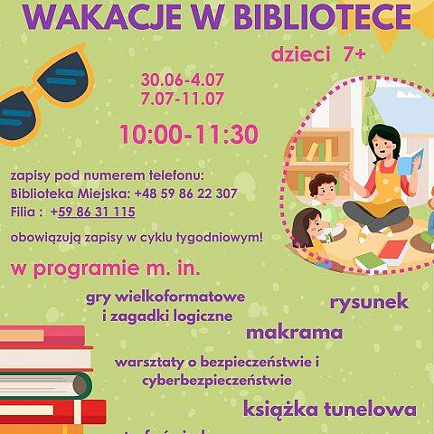 Wakacje w bibliotece