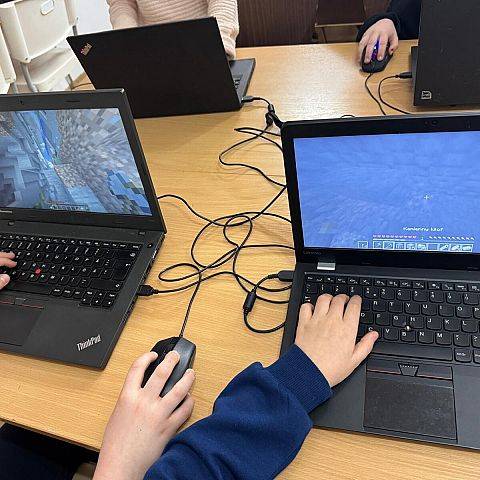 Warsztaty z Minecrafta w bibliotece