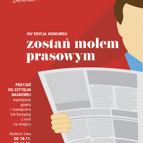 Konkurs „Zostań molem prasowym!”