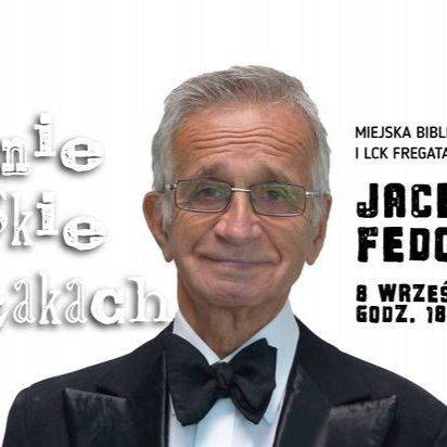Jacek Fedorowicz - spotkanie autorskie na leżakach