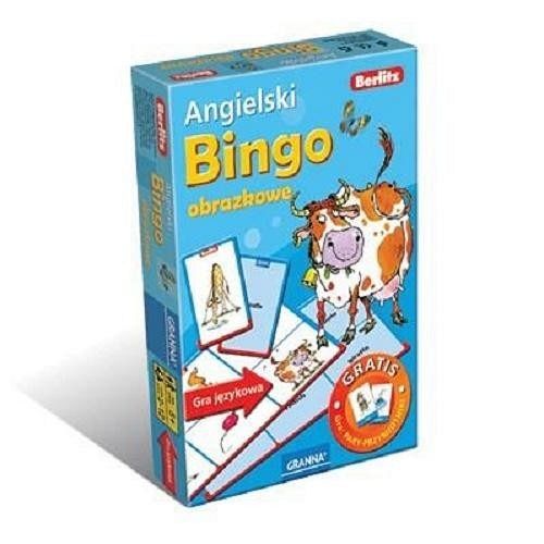 Angielski bingo obrazkowe grafika