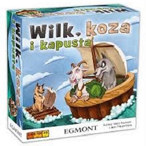 Wilk, koza i kapusta grafika