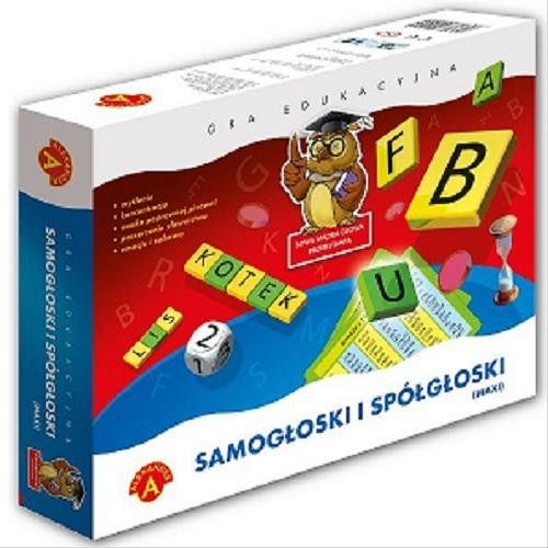 Samogłoski i spółgłoski (maxi) grafika