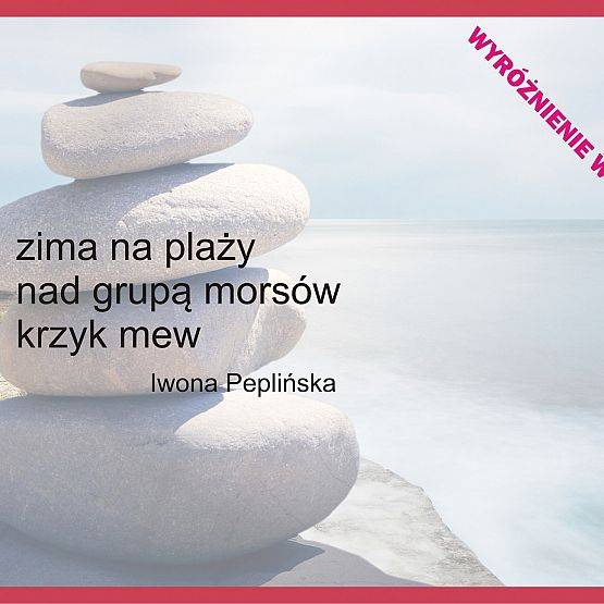 Laureaci Gry Literackiej  „Złap chwilę w haiku” grafika