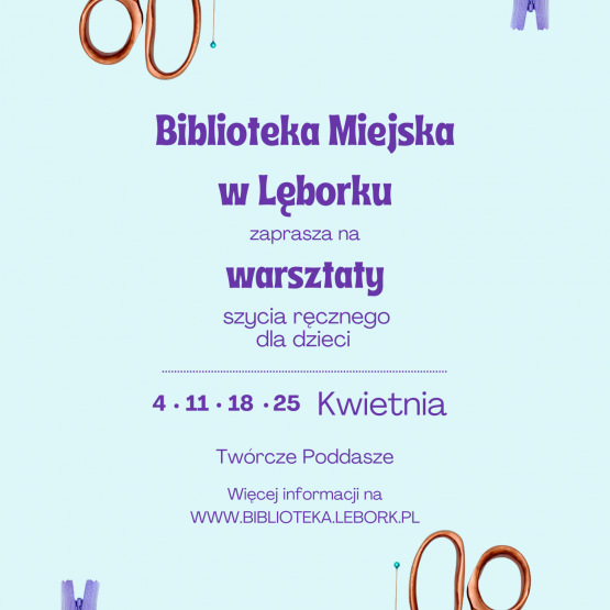 Warsztaty szycia serduszek grafika