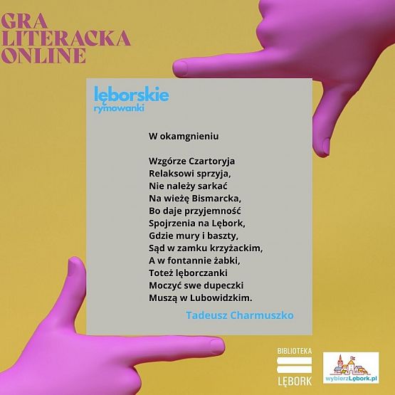 GRA LITERACKA DLA MŁODZIEŻY I DOROSŁYCH –  VII edycja grafika