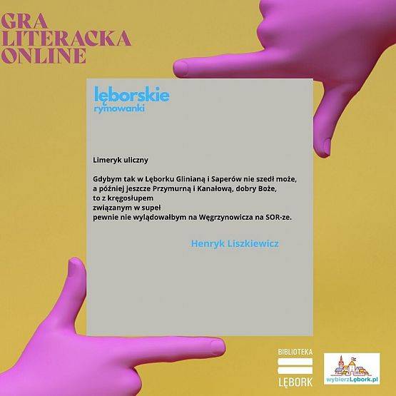 GRA LITERACKA DLA MŁODZIEŻY I DOROSŁYCH –  VII edycja grafika