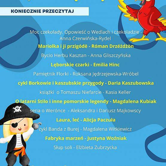 Wędrówki z książką grafika
