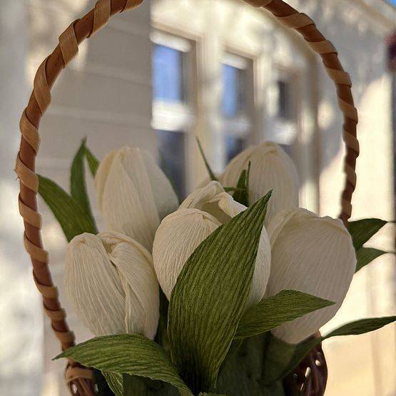 Warsztaty DIY: Wiosenne kwiaty z włoskiej bibuły grafika