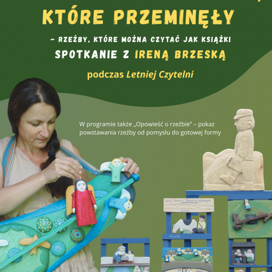 Spotkanie z rzeźbiarką grafika
