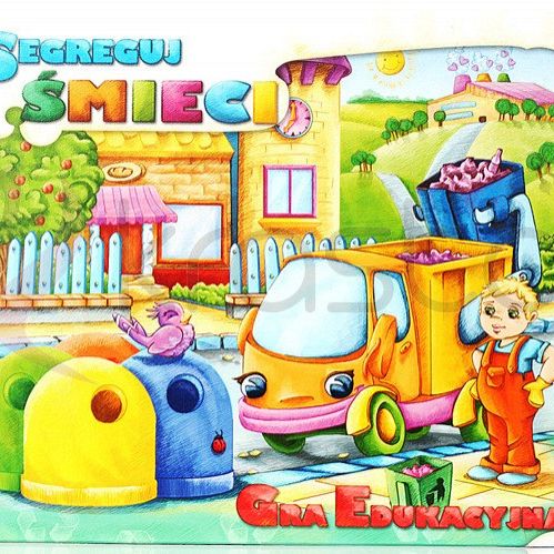 Segreguj śmieci grafika