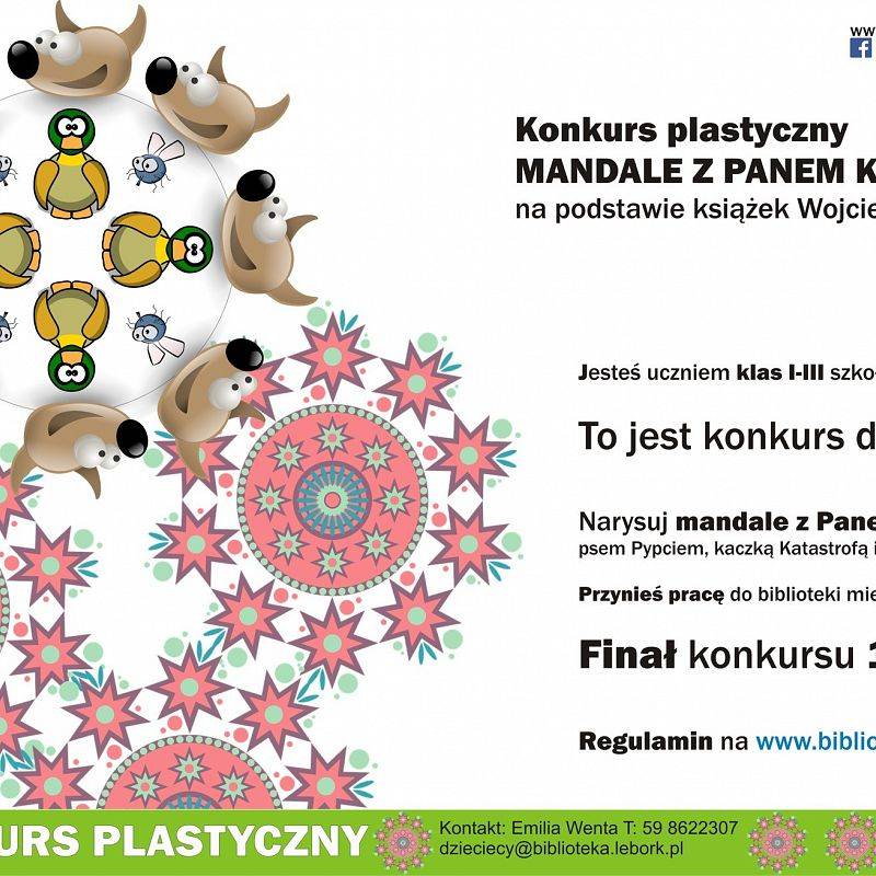 Grafika 1: Konkurs plastyczny MANDALE Z PANEM KULECZKĄ