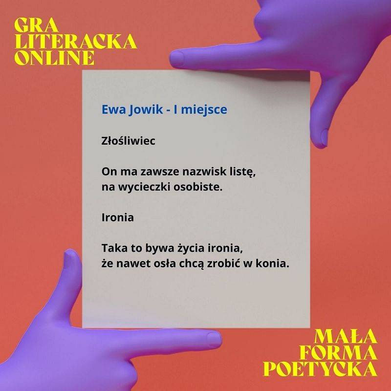 Grafika : Gra literacka dla młodzieży i dorosłych