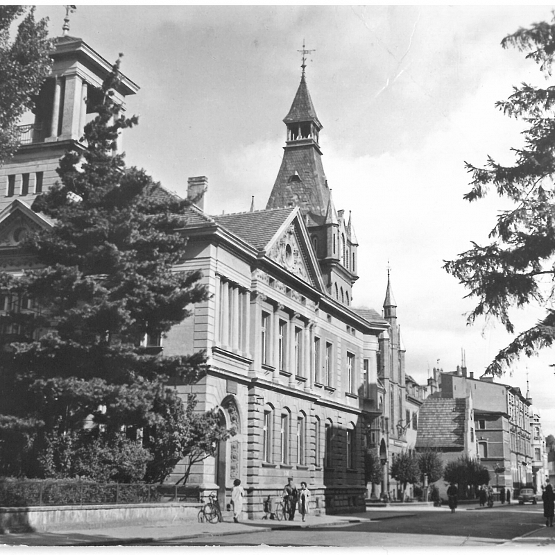 Komitet Powiatowy PZPR, lata 70. XX w. Fot. J.Uklejewski