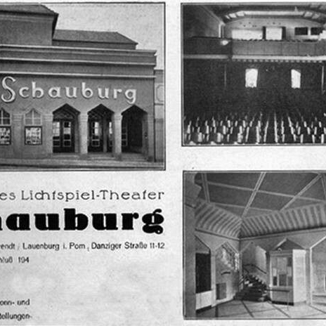 Kino "Schauburg'. Lata 20. XX w. Z @Lęborskie Korzenie @Keri Tramp