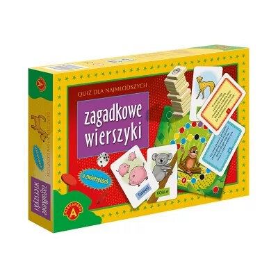 Grafika 1: Zagadkowe wierszyki: quiz dla najmłodszych o zwierzętach