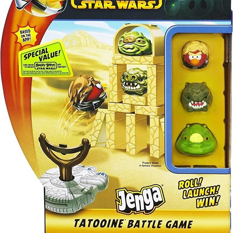 Grafika 1: Angry Birds: Jenga Tatooine
