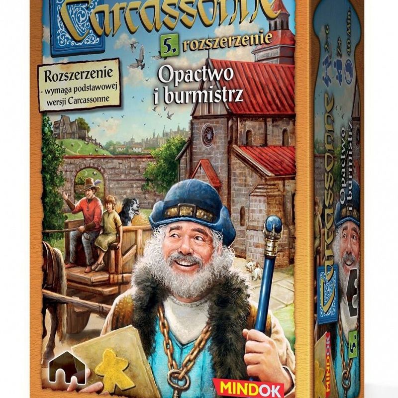 Grafika 1: Cracassonne: Opactwo i Burmistrz