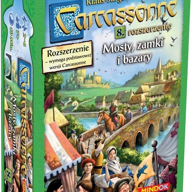 Grafika 1: Carcassonne: Mosty, zamki i bazary
