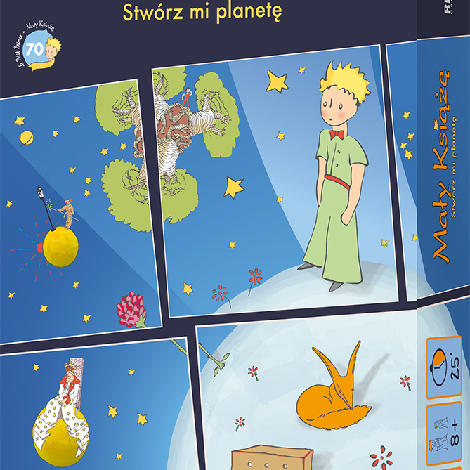 Grafika 1: Mały Książe: Stwórz mi planetę