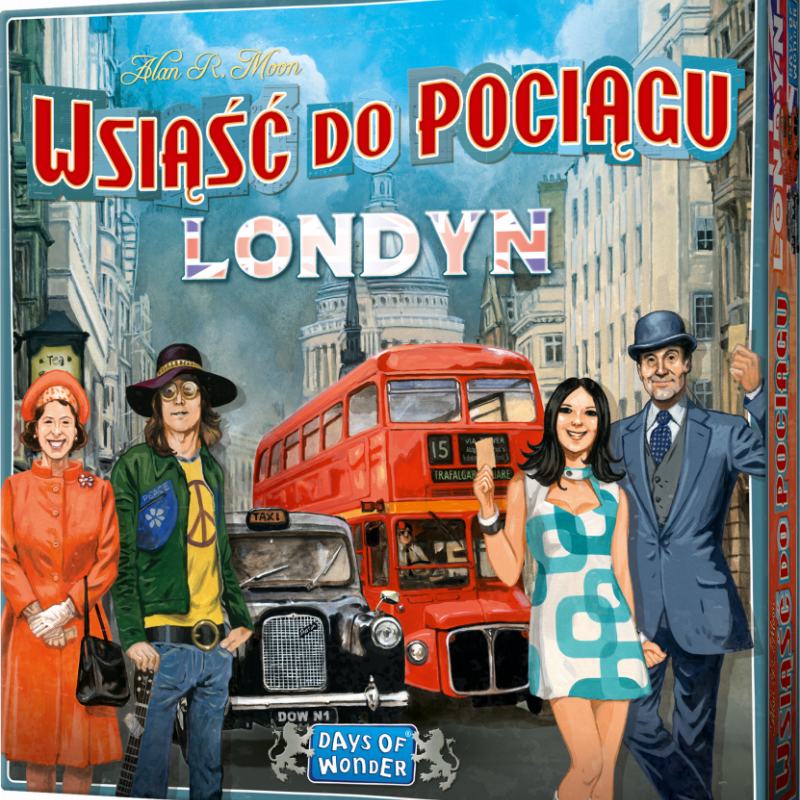 Grafika 1: Wsiąść do pociągu: Londyn