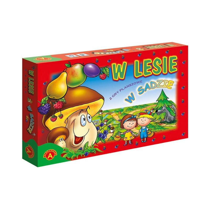 Grafika 1: W lesie. W sadzie