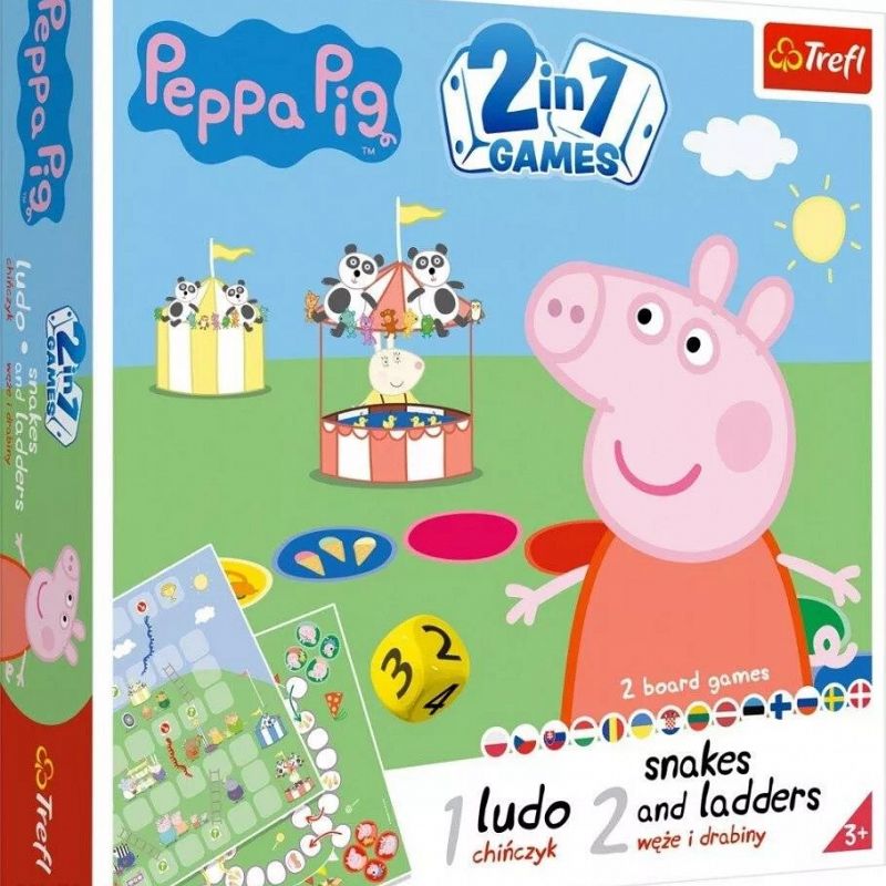Grafika 1: Świnka Peppa 2 w 1