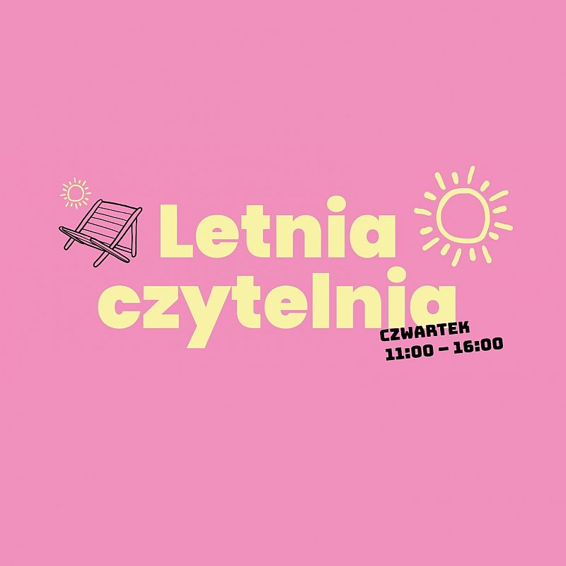 Grafika : Letnia Czytelnia