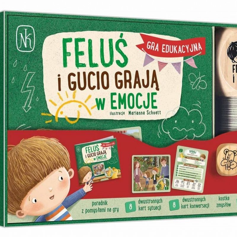 Grafika 1: Feluś i Gucio Grają w Emocje