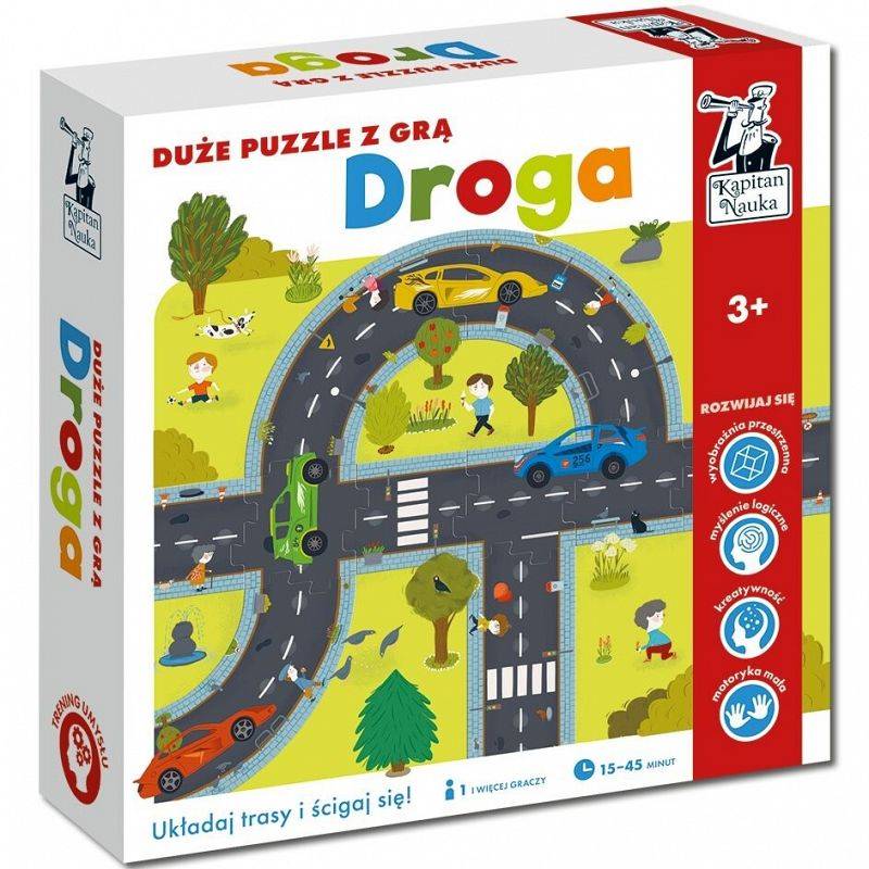 Grafika 1: Duże Puzzle z grą Droga