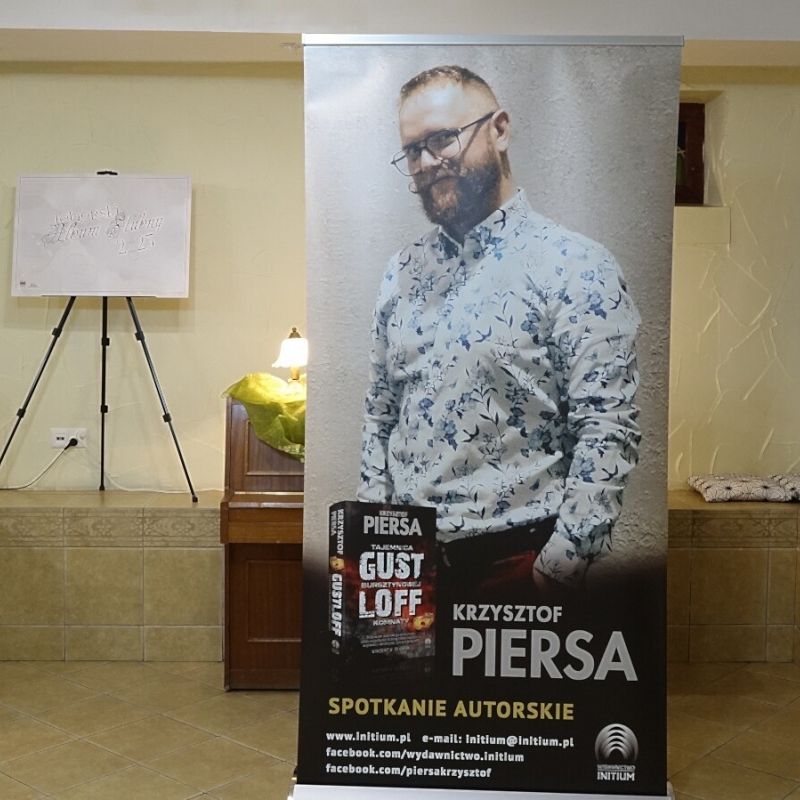 Grafika : Spotkanie autorskie z Krzysztofem Piersą