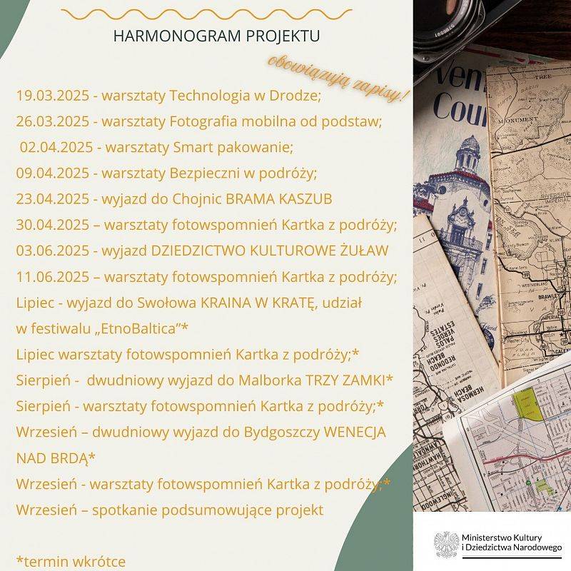 Grafika : Odkrywamy Pomorze z seniorami