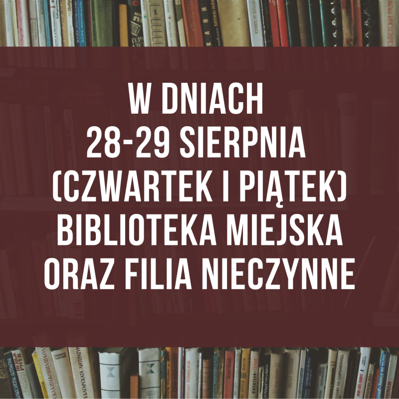 Grafika 1: Biblioteka nieczynna
