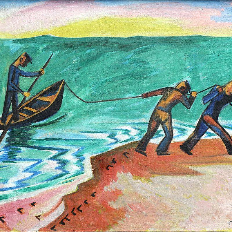 Grafika 1: Max Pechstein - Łebianin z wyboru