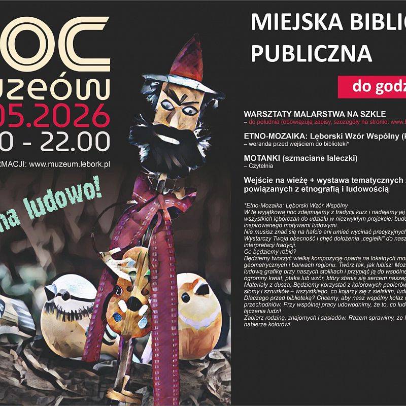 Grafika 1: Noc Muzeów 2026