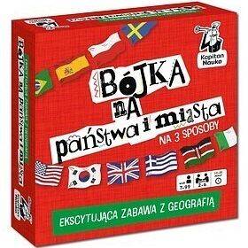 Grafika 1: Bójka na państwa i miasta na 3 sposoby