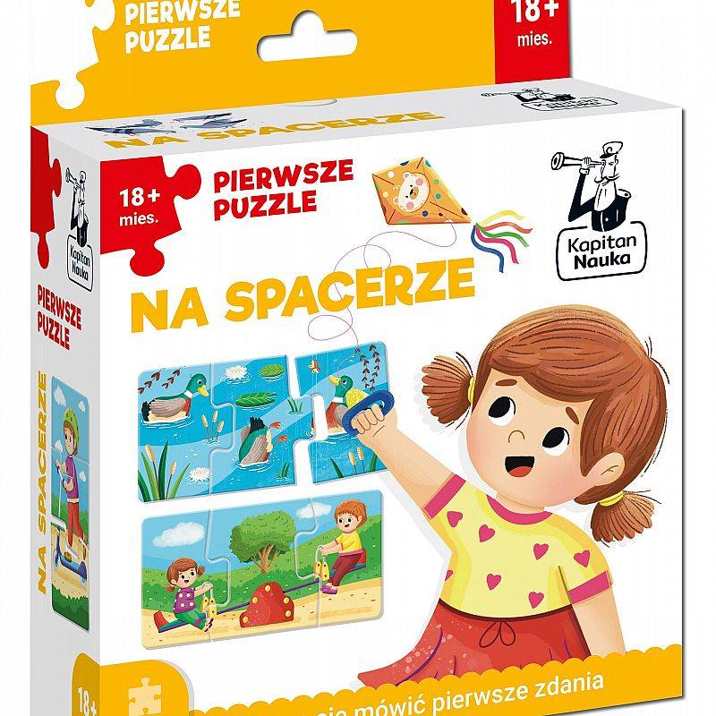Grafika 1: Na spacerze Pierwsze puzzle