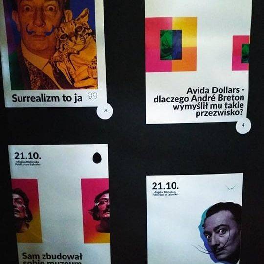 Grafika 1: Kup plakat z wystawy prac Salwadora Dali