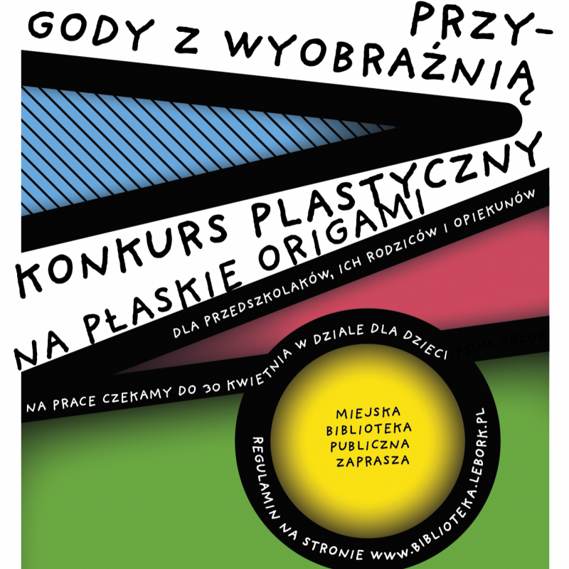 Grafika 1: Konkurs plastyczny na płaskie origami