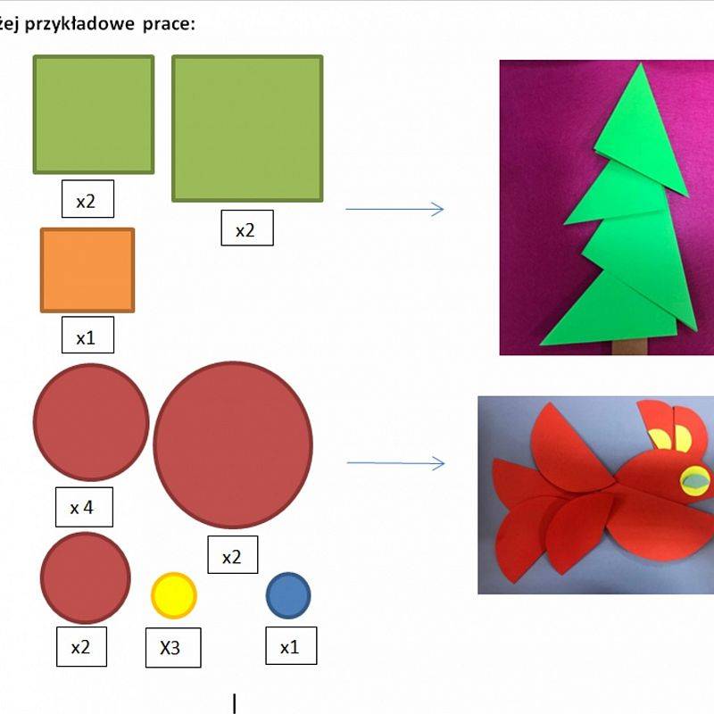 Grafika 1: Konkurs plastyczny na płaskie origami