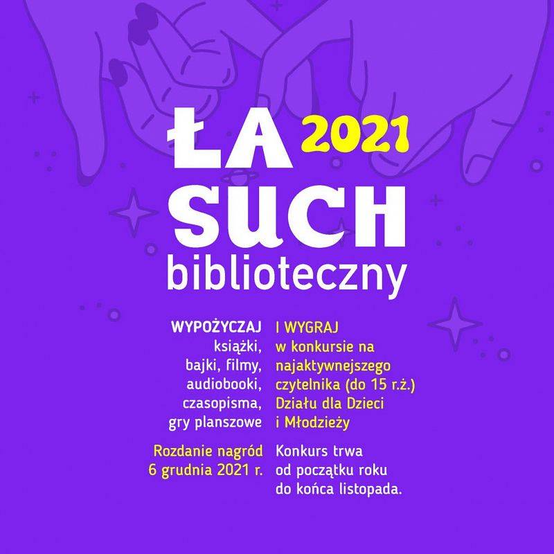Grafika 1: Łasuch biblioteczny 2021 r.