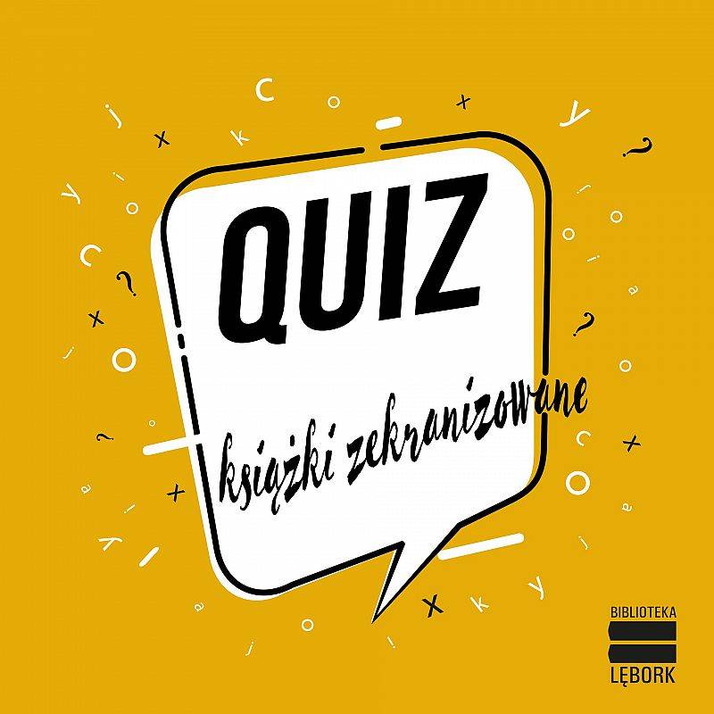 Grafika 1: QUIZ KSIĄŻKI ZEKRANIZOWANE - gra kanapowa