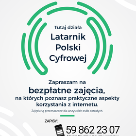 Grafika 1: Latarnik Polski Cyfrowej - program dla seniorów